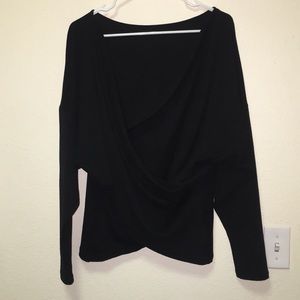 Black Cross front shirt